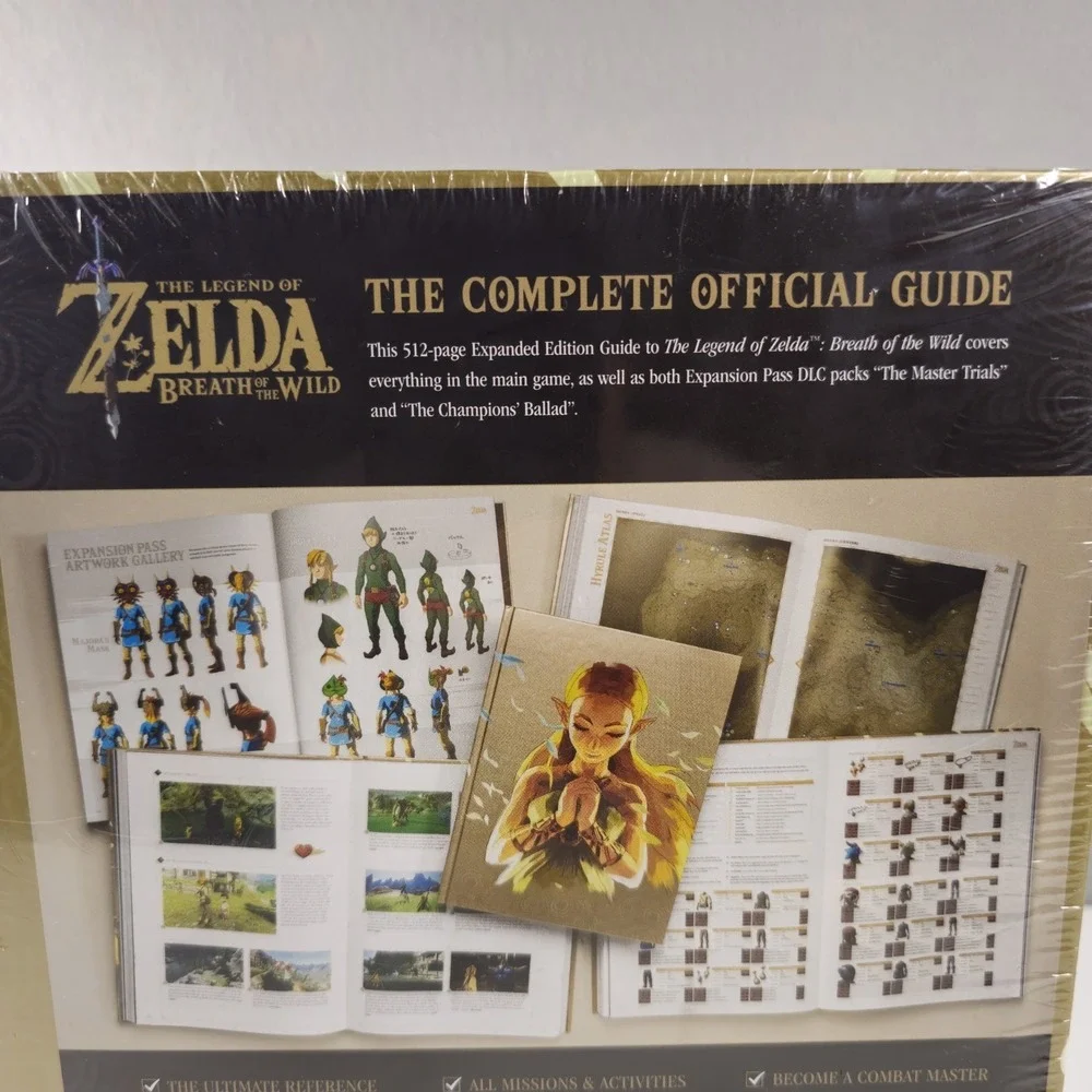 The Legend of Zelda Breath of the Wild Complete Official Guide Expanded Edition